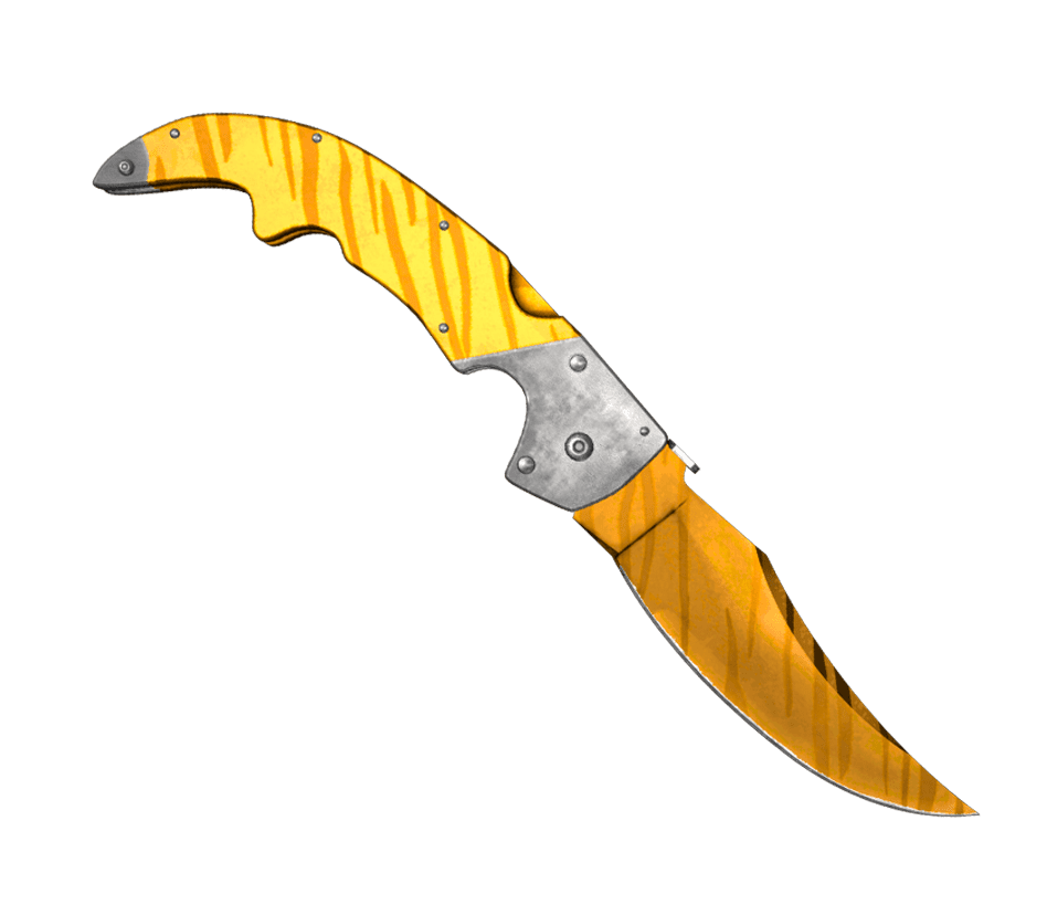 Купить ★ Falchion Knife | Tiger Tooth за 1222₽ | Купить скины для CS:GO ...