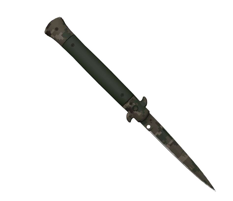 Купить ★ Stiletto Knife | Стилет | Пиксельный камуфляж «Лес» от 1428 ...